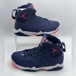 Air Jordan 7 Retro Q Men’s 4.5 / Wmns 6 DV0577-500 Indigo / Bright Crimson